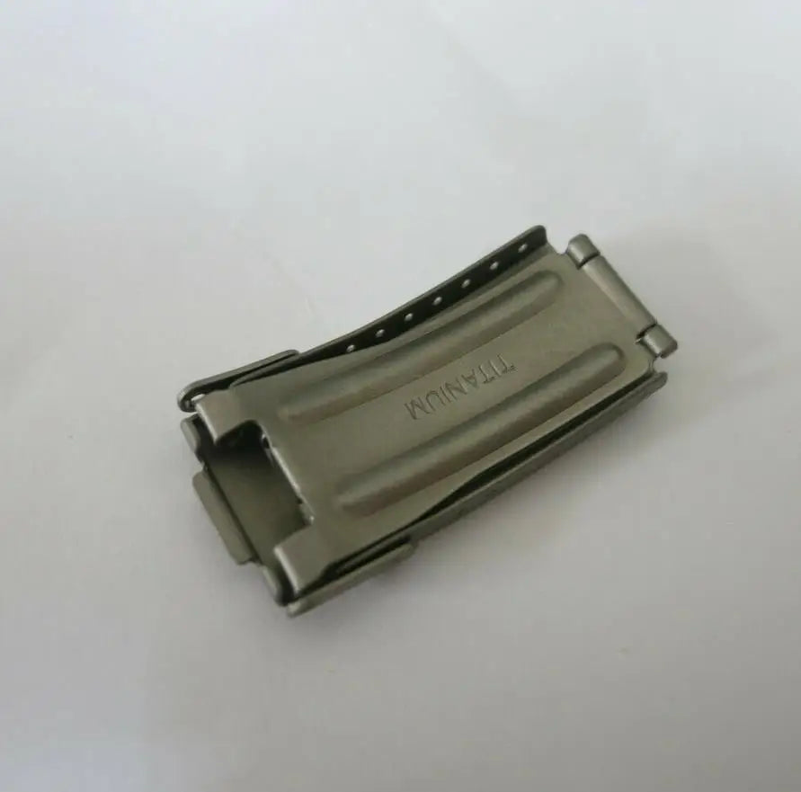 1 Piece Titanium Watch Buckle Safety Clasp 16mm 18mm 20mm for Watch Repair W0308