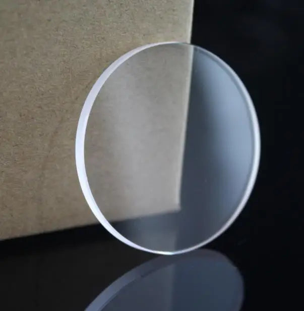 3.5mm Thick Flat Mineral Watch Glass 32mm-41.5mm Diameter Round Crystal Replacement for Timepiece W1406
