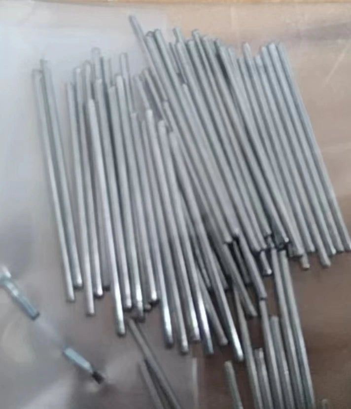 50pcs/bag Replacement Stainless Steel Bit Spare Pins 0.8mm for Watch Band Link Pin Punch Remover W7949