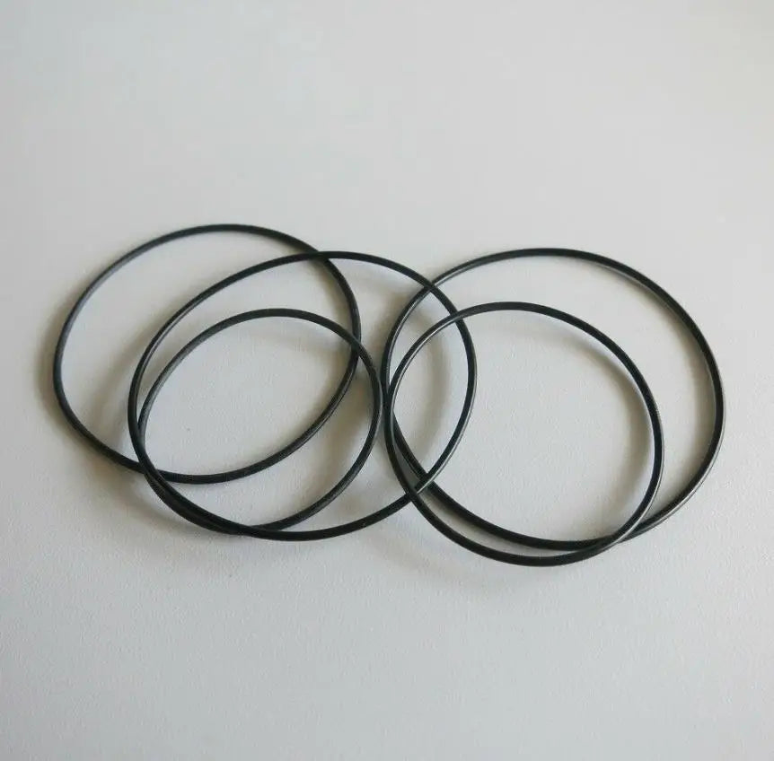 609P Watch Back Case Gasket Assortment of Premium Waterproof Cover O Ring Pack 0.3mm to 0.9mm Thick