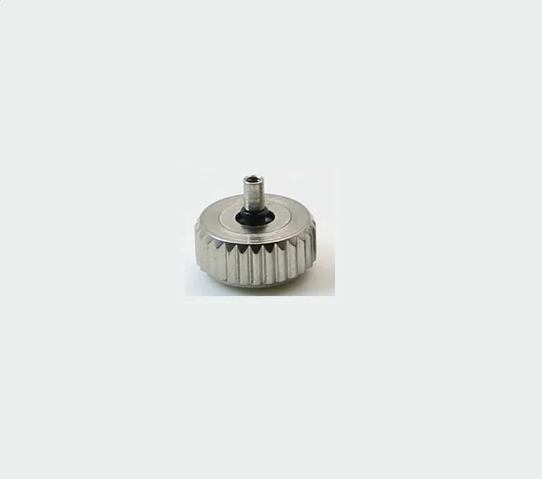 Silver Color Watch Crown 3.5mm 4mm 4.5mm 5mm 5.5mm 6mm 6.5mm 7mm Head Diameter with Long Tube W9554