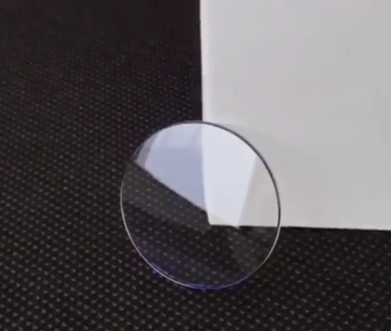 1.2mm Edge Thick Double Domed Blue Hue Sapphire Watch Crystal AR Coated Glass W4329