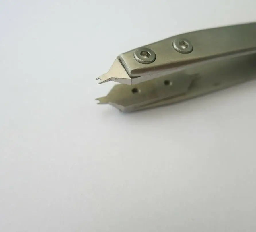 NO.6825 Spring Bar Tweezer Lug Remover with V Shape Fork for Watch Repair
