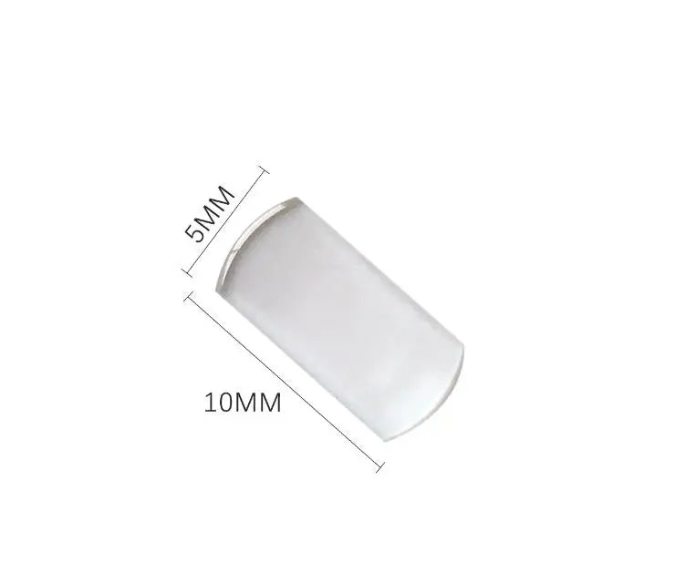 10mm 5mm Rectangular Bubble Len Magnifier for Watch Glass Date Window Crystal