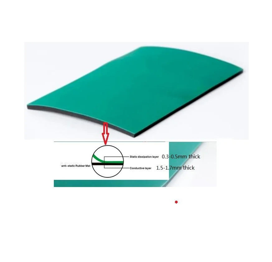 Watchmakers Tool Watch Repair Rubber Anti-slip Work Bench Mat W8322