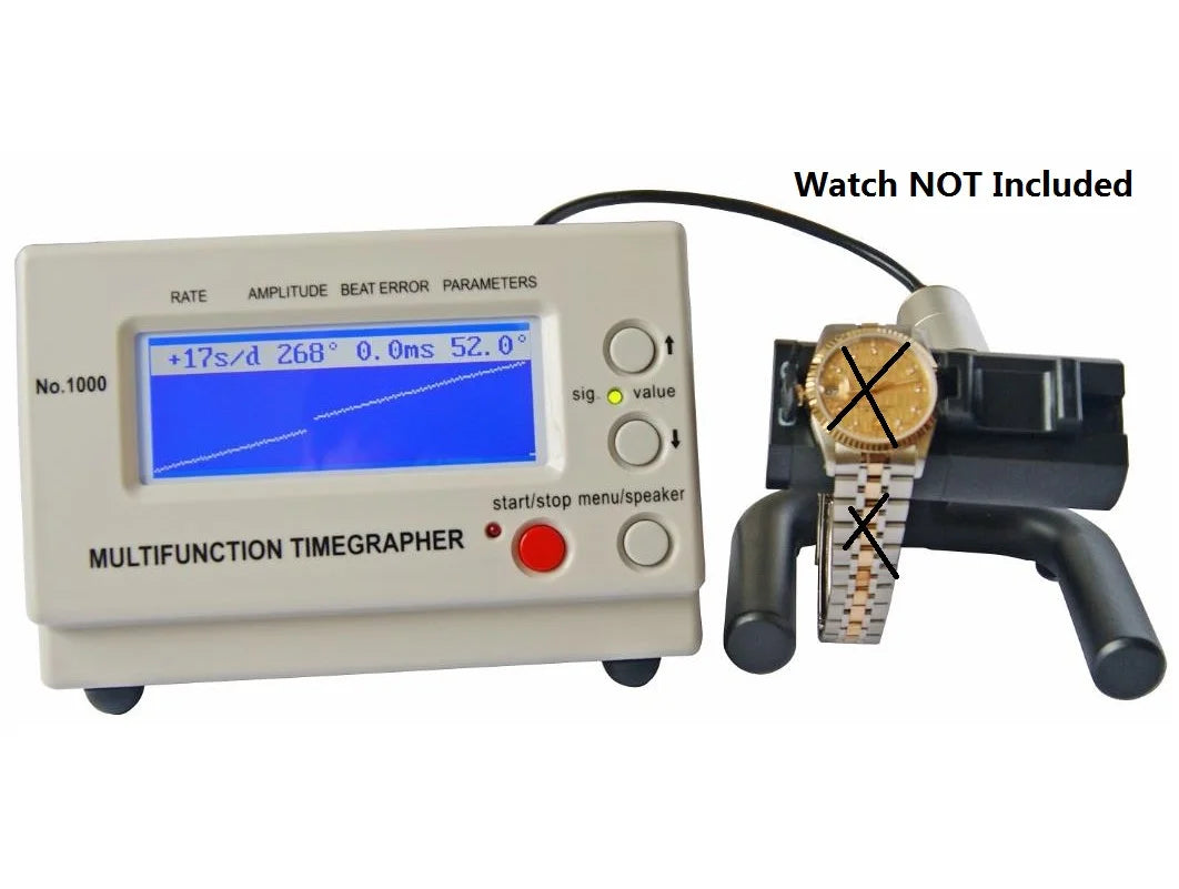 110V-220V Updated No.1000 Watch Timing Tester Timegrapher for Watchmakers