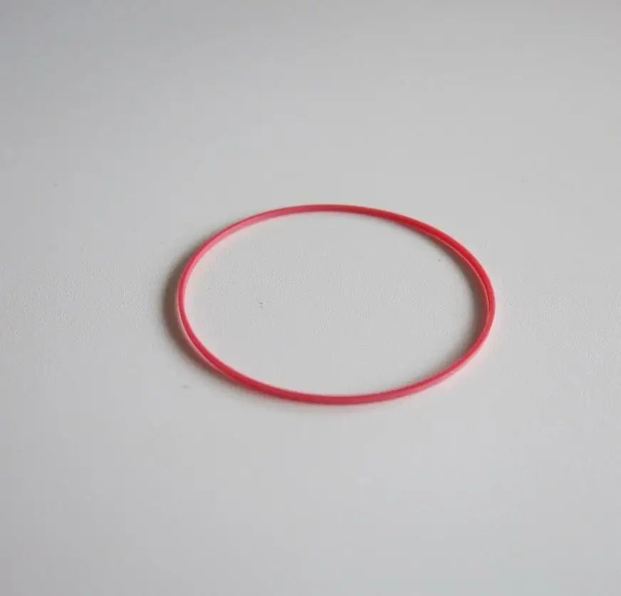 0.9mm Height Waterproof Red Gasket 38.5mm-46mm Outside Diameter Watch Caseback O Ring for Timepiece Repair W6556