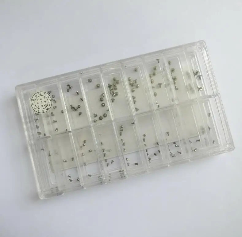 6049HS Assortment of High End Straight Line Head Stainless Steel Mini Fixing Screw for Watch Case Back