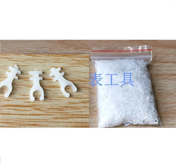 1000PCS/bag Extended Version Plastic Time Stopper Watch Crown Battery Saver Clip W2149