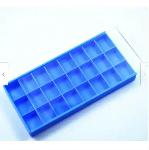 Plastic Watch Part Box with 8/18/24 Grids for Crowns Screws Spring Bars Beads