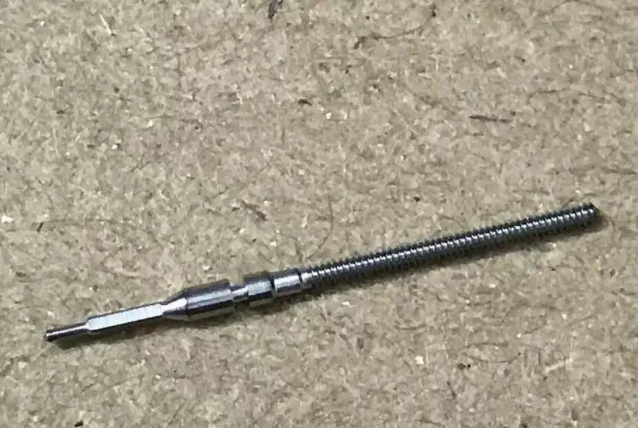 W1927 Watch Crown Part Replacement Steel Crown Winding Stem for 8N24 Movement Repair