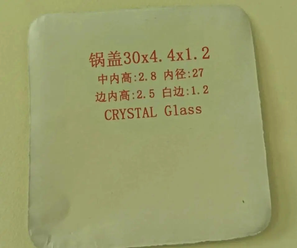 High Domed Mineral Watch Crystal Round Bubble Glass 30mm Diameter for Watch Repair W1113