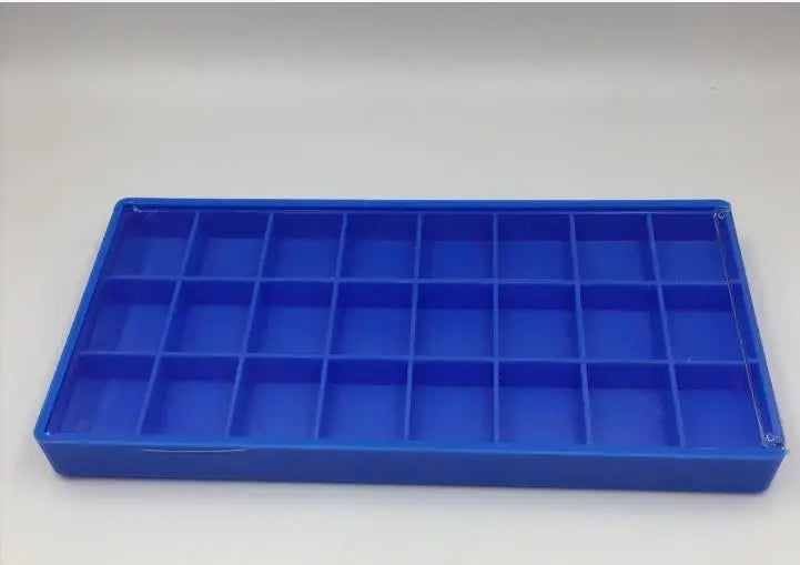 Storage Box Plastic Watch Parts Organizing Sorting Boxes with Grids for Watch Repair W7728
