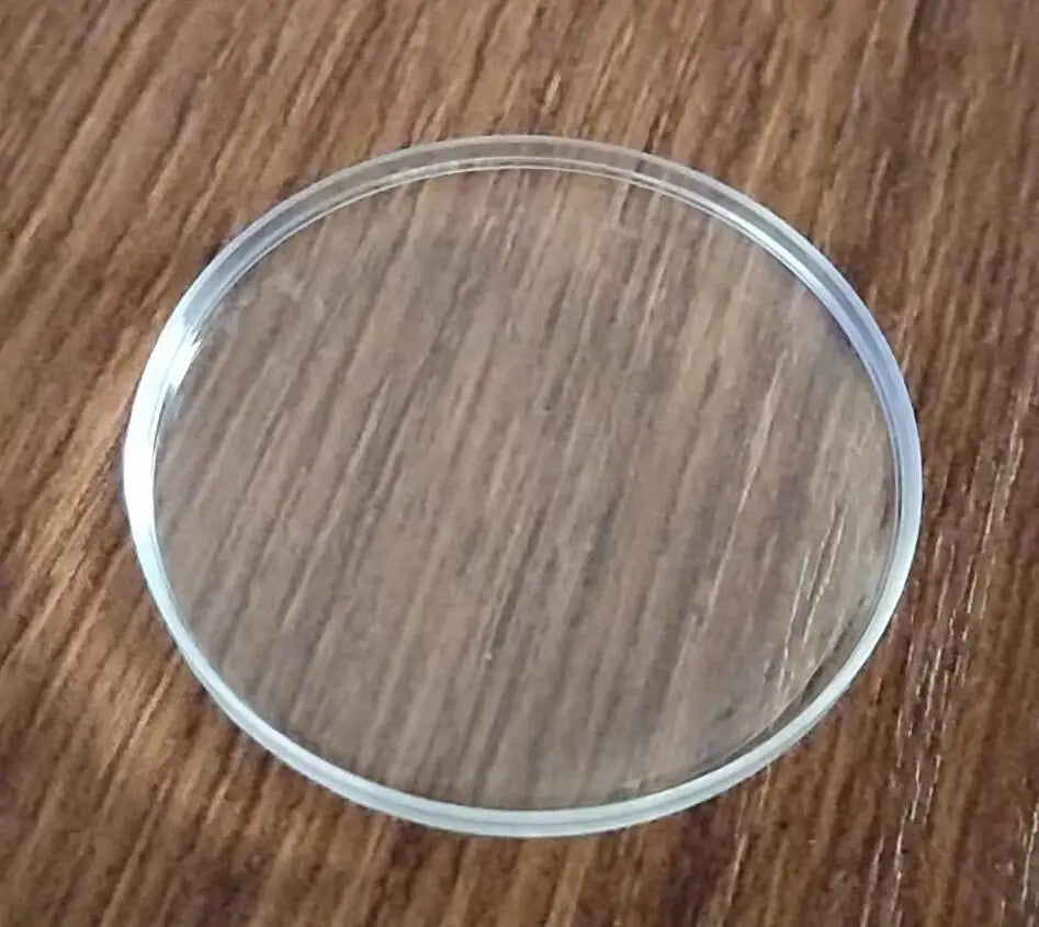 High Domed Plastic Watch Glass 38mm to 43.5mm Diameter Round Cover for Watches Repair W6732