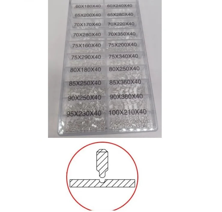 Assortment of Watch Dial Feet Part Soldering Version for Watches Repair W8138