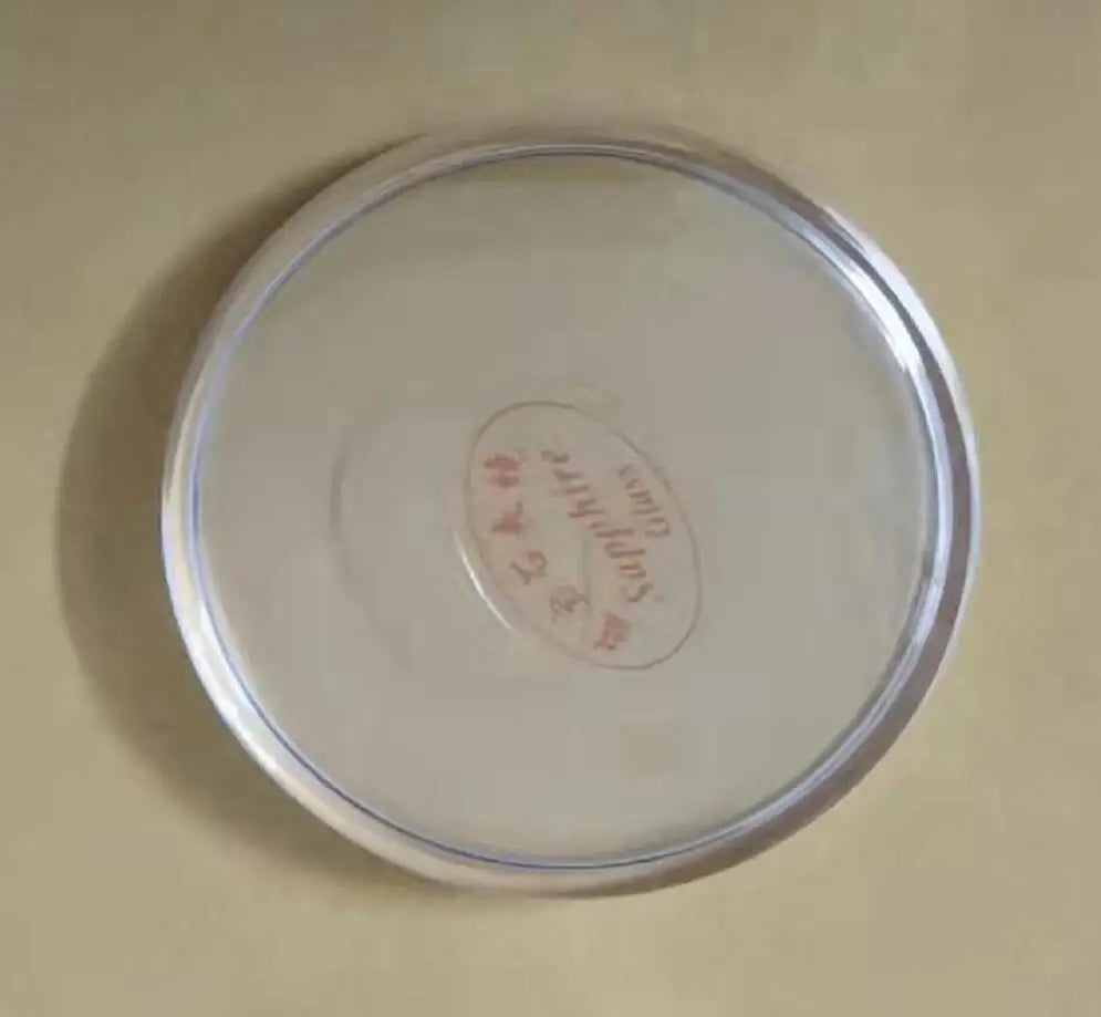 Cover Shaped Sapphire Watch Crystal Round Bubble Glass 30.5mm Diameter for Watch Repair W4049