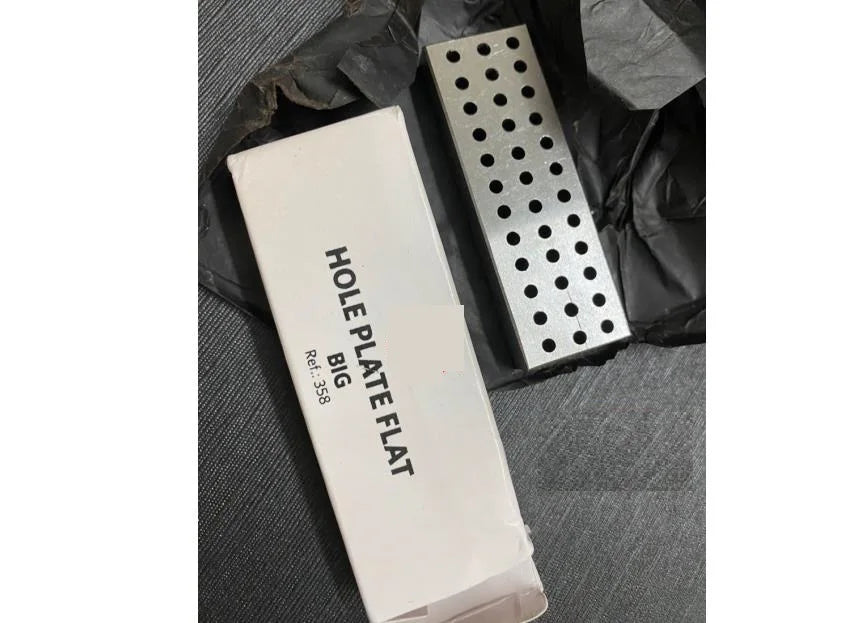 Riveting Stake Block Steel Plate Watchmakers Hole Punching Board for Watch Repair W3990