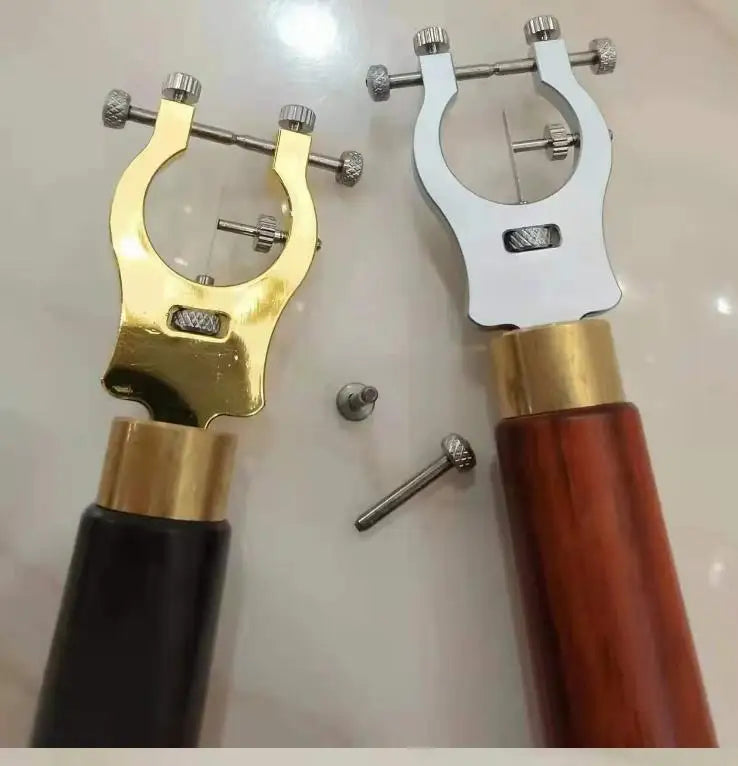 Balance Wheel Truing Caliper Tool with Steel Pivot Protector for Watch Repair W0408