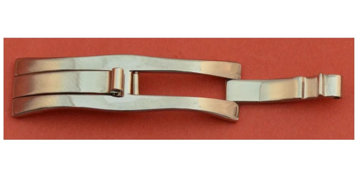 Pack of 3PCS Large Butterfly Style Silver Color Watch Buckle 6mm 8mm 10mm for Steel Watch Bracelet Band T669G24