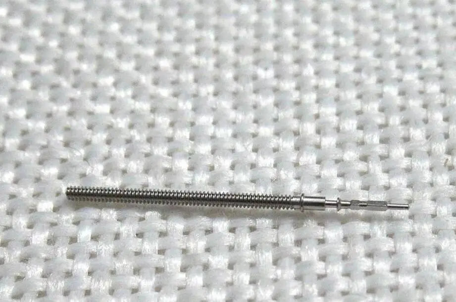 W9387 Watch Crown Part Replacement Steel Crown Winding Stem for VD86 VD84 VD76 VD79 Movement Repair