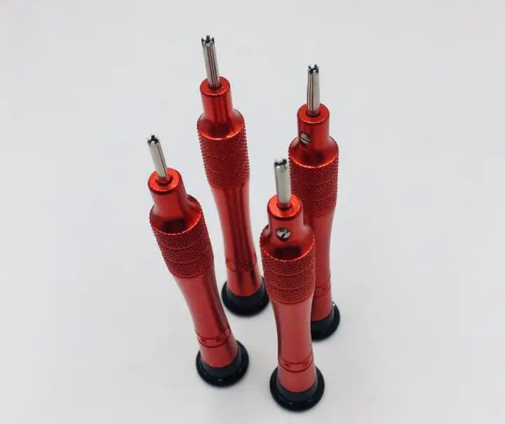1 Piece Watch Repair Screwdriver with Four or Five Prongs Blade 2.35mm 2.75mm Size for Branded Wristwatches W5716