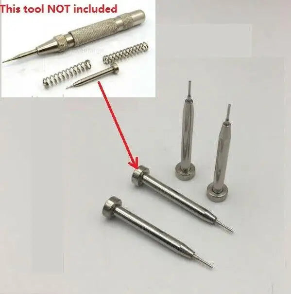 4PCS/lot Stainless Steel Pins 0.8mm for Spring Loaded Watch Band Bracelet Link Pin Remover Tool W4413