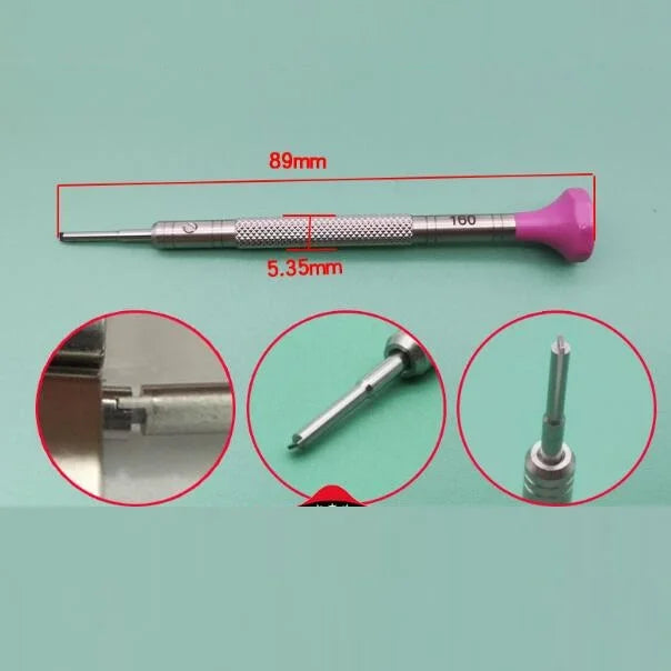 T Shaped Blade Watch Repair Screwdriver 1.2mm 1.4mm 1.6mm for Removing Rx Bracelet Link Pin W5552
