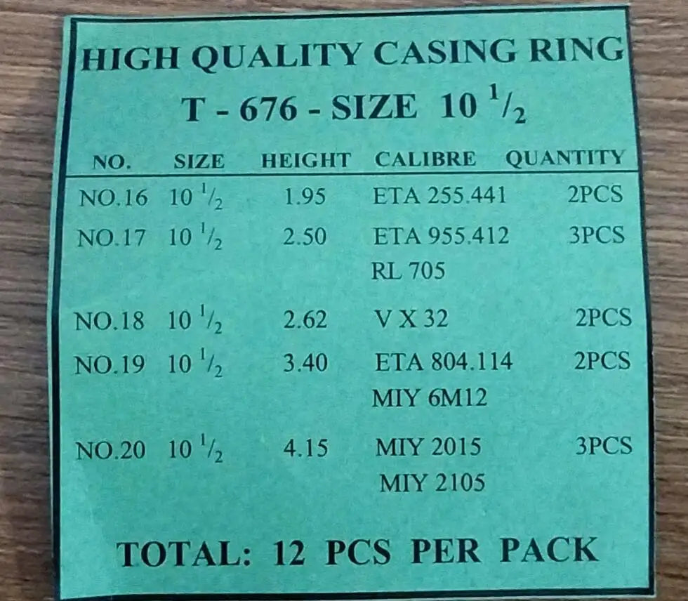 Plastic Watch Movement Holder Spacer Casing Ring for 255.441/955.412/RL705/VX32/804.114/6M12 2015 2105