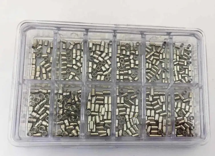 Watch Case Tube Assortment of Crown Parts 12 Sizes for Watch Repair W4033