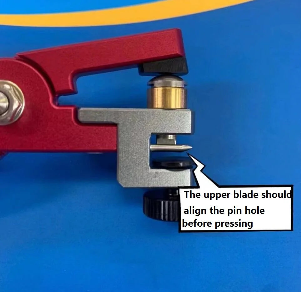 W30227 Leather Watch Bracelet Cutting Plier for Straps to Fix Catches Spring Bar