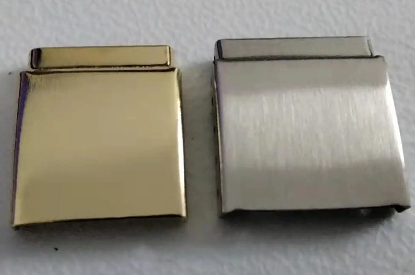 W6129 Steel Watch Strap Bracelet Extender Clasp Extension with Step Gold or SIlver Color