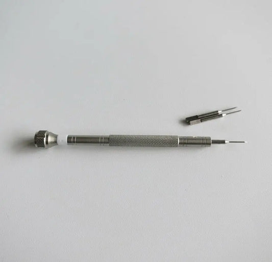 0.6mm to 1.6mm Screwdrivers for Professional Watch Repair 2 Extra Stainless Steel Bits Included