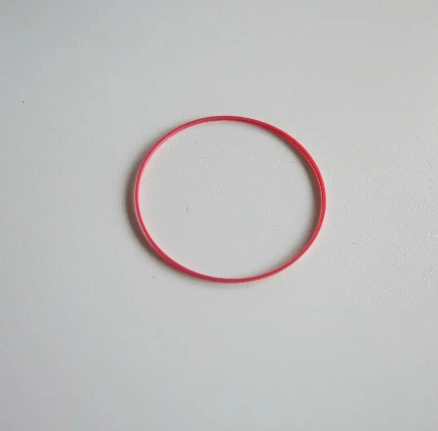 0.9mm Height Waterproof Red Gasket Watch Caseback O Ring 18.5mm-28mm Outside Diameter for Timepiece Repair