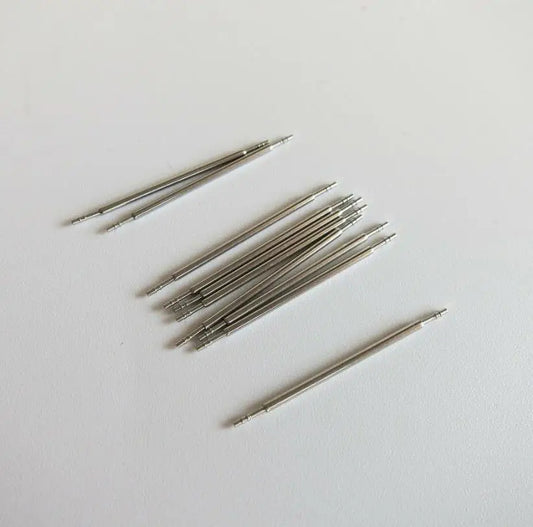 Assortment of 240pcs 1.0mm Thickness Slim Type Double Shoulder Stainless Steel Watch Spring Bar 6mm to 22mm W605A
