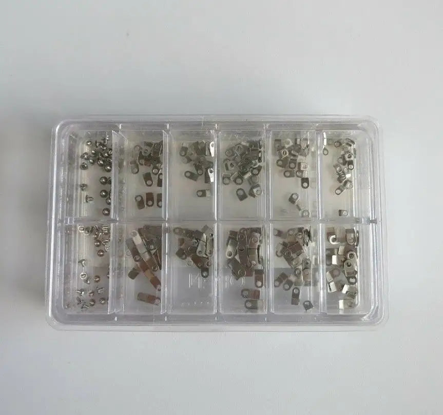 Assortment of Ｗatch Repair Parts Casing Clamp Movement Adapter Securing Screw Washer Set for 2824 2836 2846