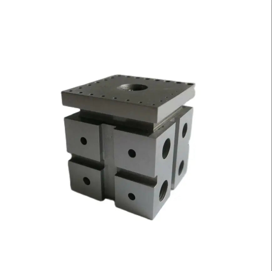 Watch Movement Holder Steel Riveting Stake with 56 Holes for Watchmakers