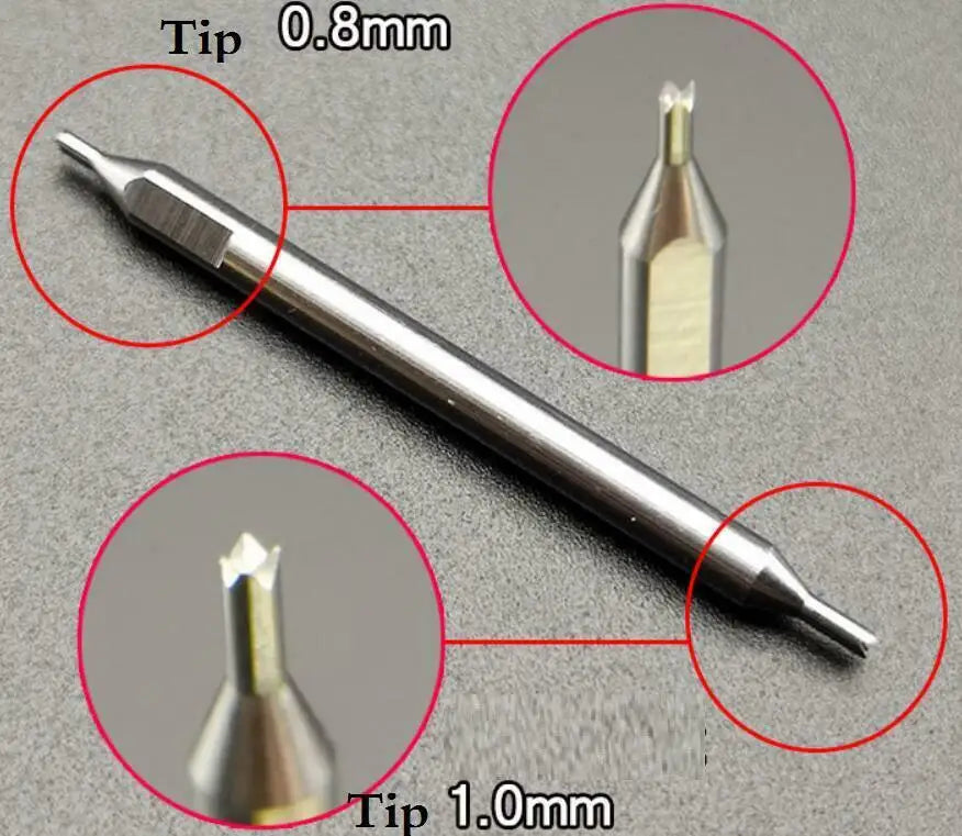 W4568 Watch Repair Stainless Steel Spare Tips Replacement Pin for Broken Screw Extractor Tool 30209