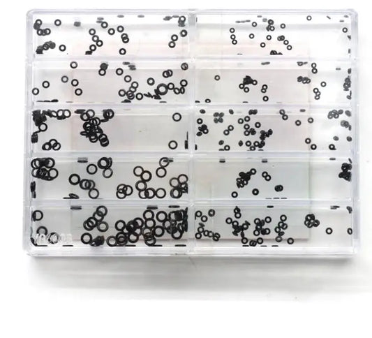 Mini Watch Crown Gasket 0.6mm to 1.7mm Inner Sizes Small Type O Ring for Watch Repair W8166