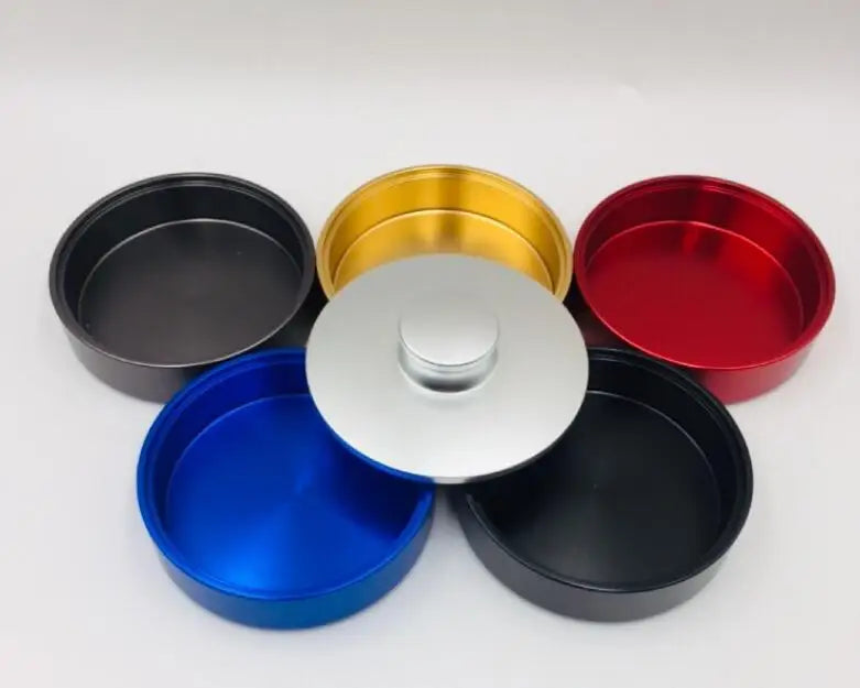 Multi Color 5 Layers Stackable Alloy Watch Oil Cup with 1 Lid  for Watchmakers W6573