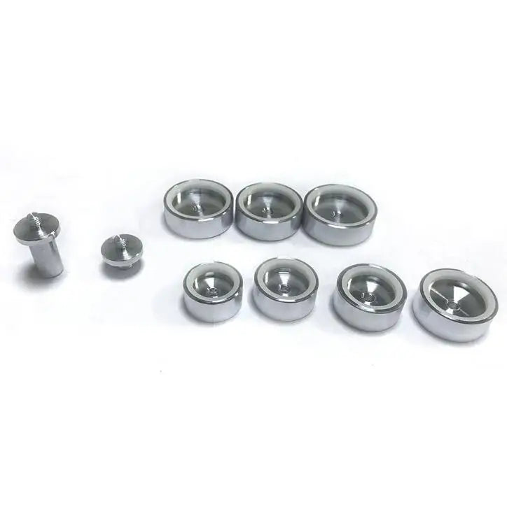 W3587 Assortment of 40mm 38mm 36mm 34mm 31mm 30mm 27mm Aluminum Die Set for Watch Caseback Closer Cover Press Tool