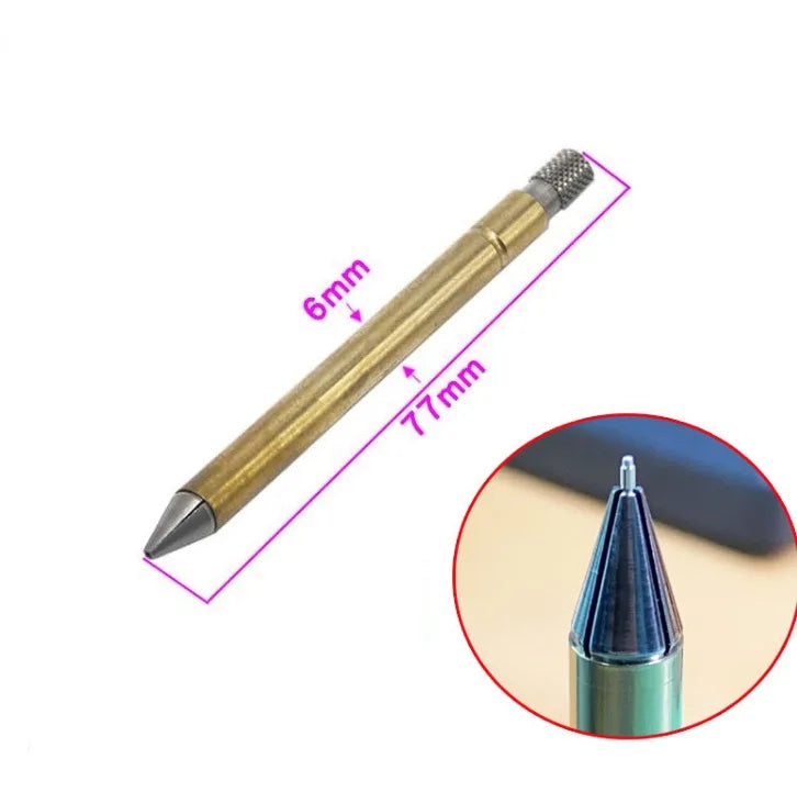 W9355 Watch Repair Tool Pin Vise 0.6mm to 1.0mm for Holding Watch Dial Feet