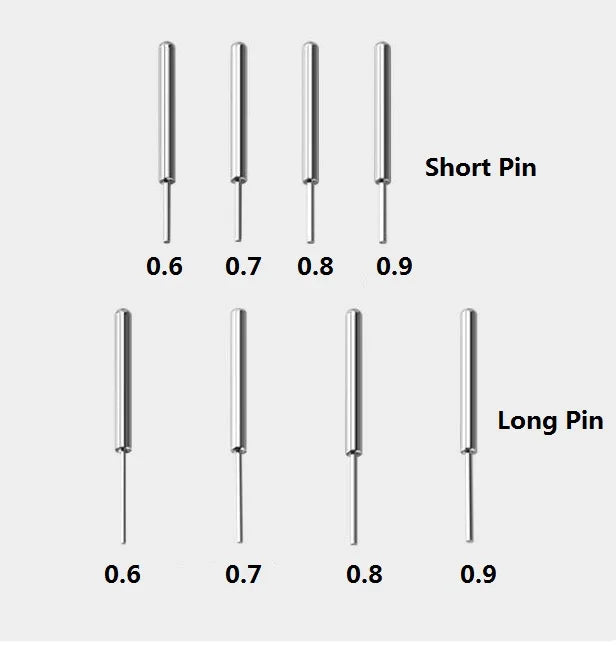 W3038A Steel Pin Replacement for 360 Degree Swivel Type Watch Bracelet Link Remover Band Sizing Tool WW3038