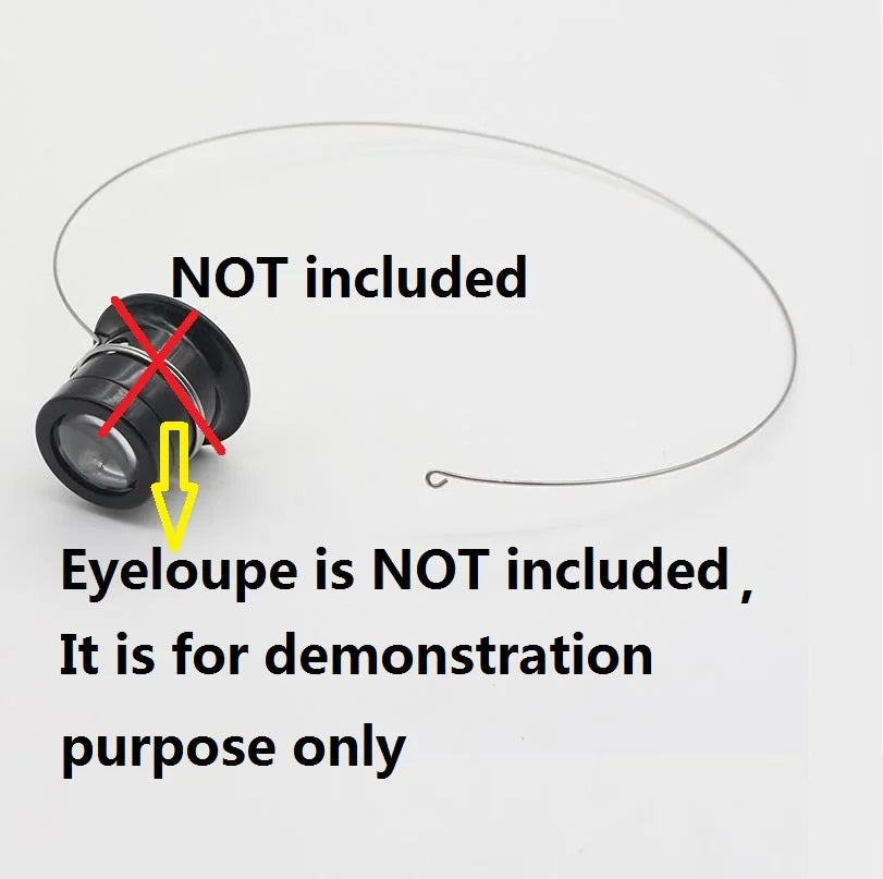 Watch Repair Tool Lightweight Steel Eye Loupe Holder Head Wear Type Magnifier Holder Frame W9934