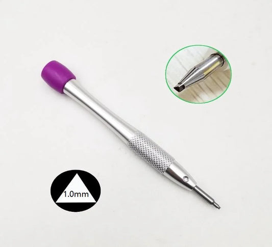 Watch Repair Tool Screwdriver with Triangle Blade 1.0mm for Watchmakers W0929